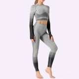 Women Yoga Sets Gym Fitness Athletic 2 Pcs