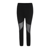 Women Leggings Gothic Insert Mesh Design