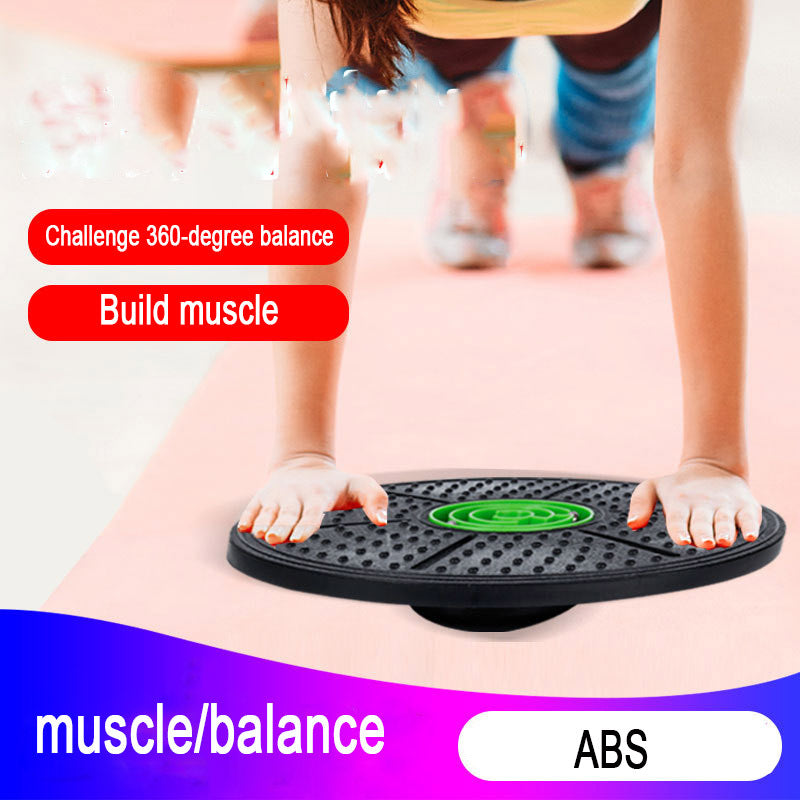 Balance Board Disc Stability Round Plates Exercise Trainer