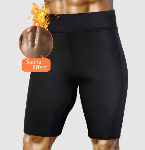 Sauna Sweat Fitness Slimming Men Shorts Body Shaper