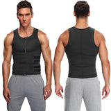 Fitness Men Shapewear Sauna Vest Waist Trainer