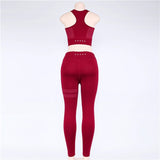 Women sport Suit Gym Yoga Sets 2 Pieces