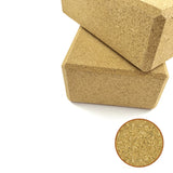 Natural Cork Yoga Bricks High Density Yoga Bricks