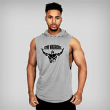 Waistcoat Vest Hipster Sportsman Summer Hooded Gym