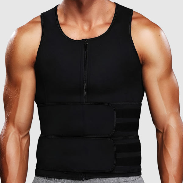 Fitness Men Shapewear Sauna Vest Waist Trainer